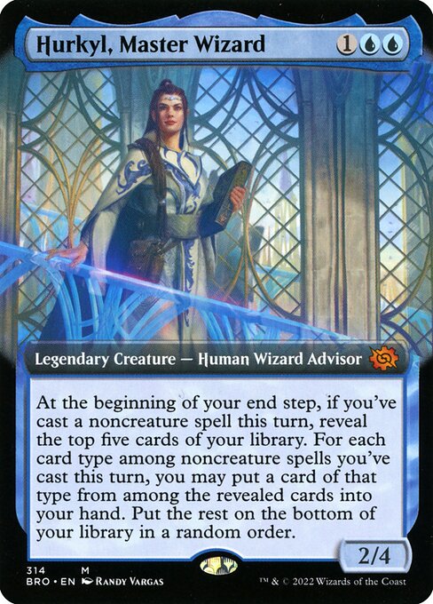 Hurkyl, Master Wizard - The Brothers' War Mythic Card