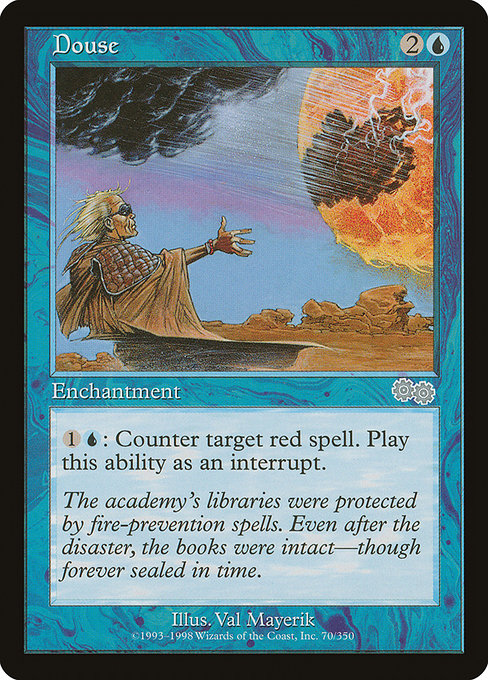 Douse - Urza's Saga Uncommon Card