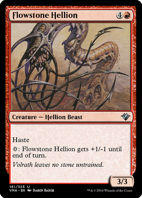 Flowstone Hellion - Vintage Masters Uncommon Card