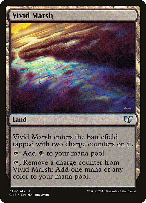 Vivid Marsh - Commander 2015 Uncommon Card