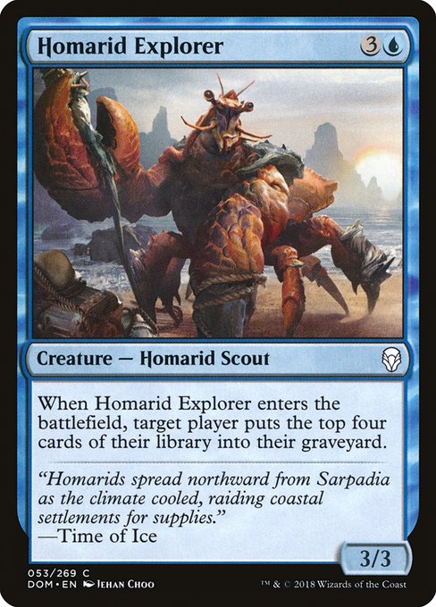 Homarid Explorer - Dominaria Common Card