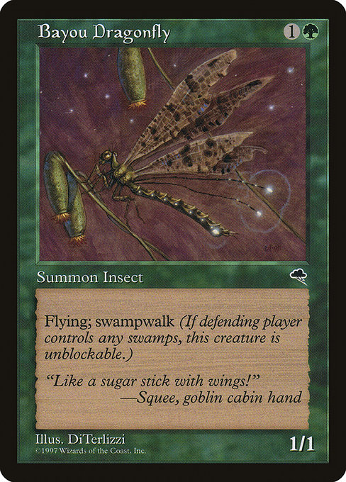 Bayou Dragonfly - Tempest Common Card