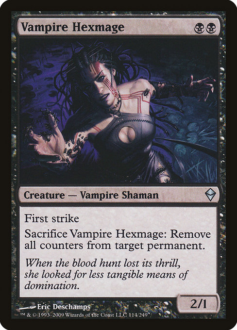 Vampire Hexmage - Zendikar Uncommon Card