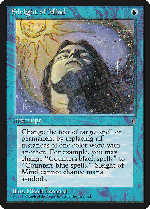 Sleight of Mind - Ice Age Uncommon Card