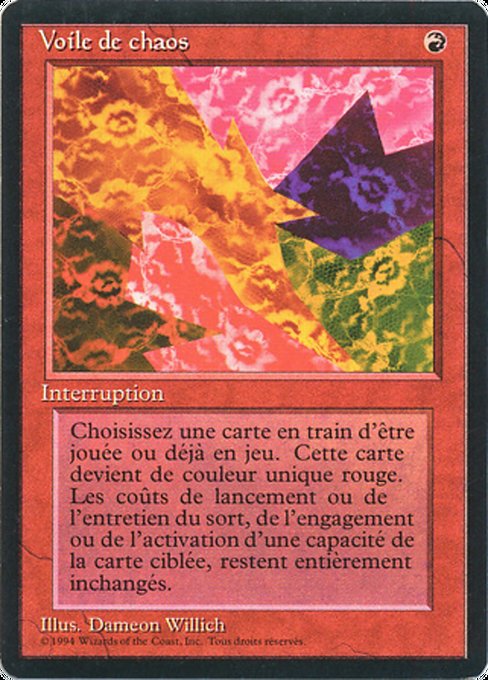Chaoslace - Foreign Black Border Rare Card