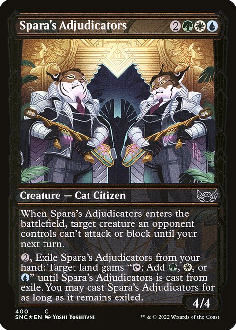 Spara's Adjudicators - Streets of New Capenna Common Card