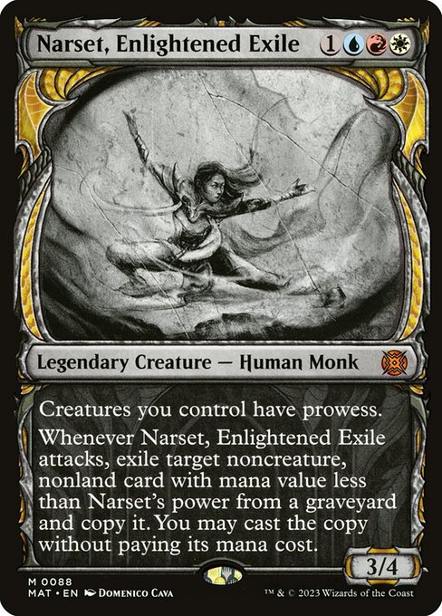 Narset, Enlightened Exile - March of the Machine: The Aftermath Mythic Card