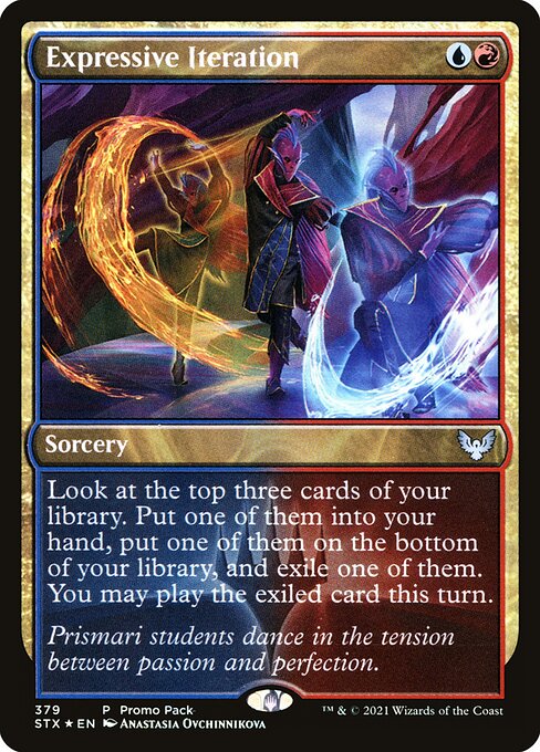 Expressive Iteration - Strixhaven: School of Mages Uncommon Card