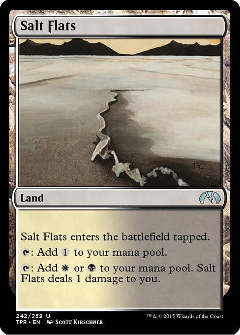 Salt Flats - Tempest Remastered Uncommon Card