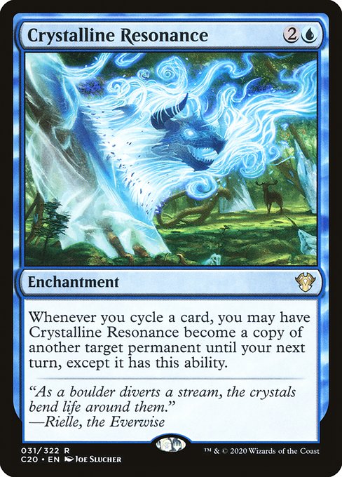 Crystalline Resonance - Commander 2020 Rare Card
