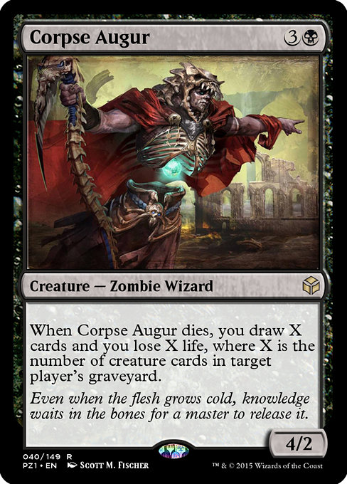 Corpse Augur - Legendary Cube Prize Pack Rare Card