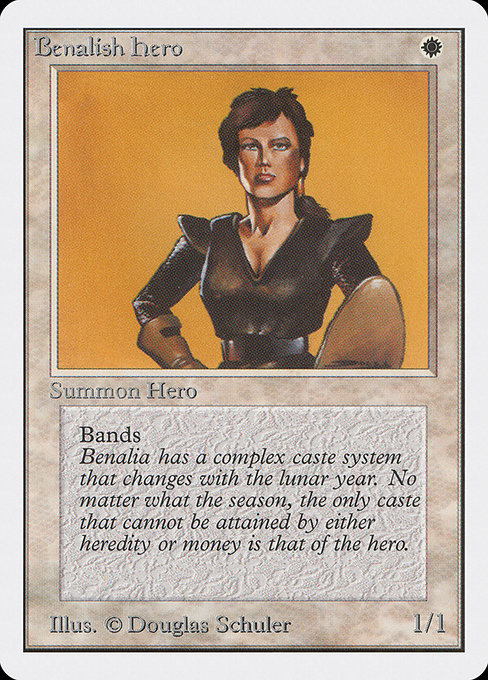 Benalish Hero - Unlimited Edition Common Card