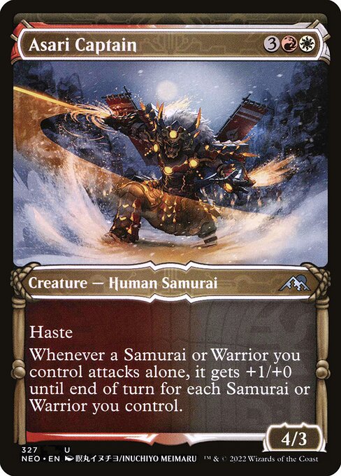 Asari Captain - Kamigawa: Neon Dynasty Uncommon Card