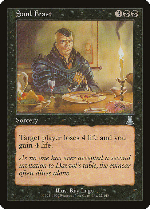 Soul Feast - Urza's Destiny Uncommon Card