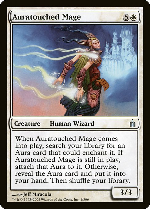 Auratouched Mage - Ravnica: City of Guilds Uncommon Card