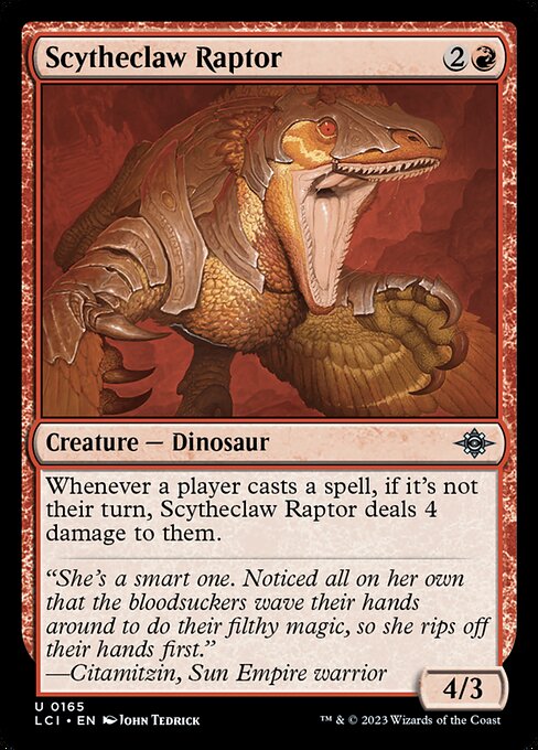 Scytheclaw Raptor - The Lost Caverns of Ixalan Uncommon Card