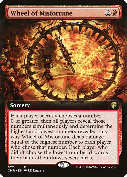 Wheel of Misfortune - Commander Legends Rare Card