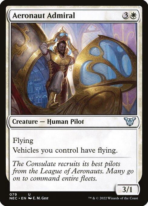 Aeronaut Admiral - Neon Dynasty Commander Uncommon Card
