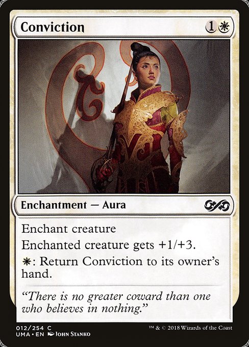 Conviction - Ultimate Masters Common Card