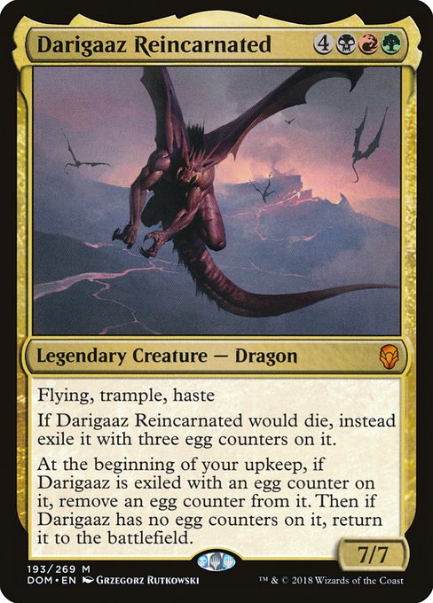 Darigaaz Reincarnated - Dominaria Mythic Card