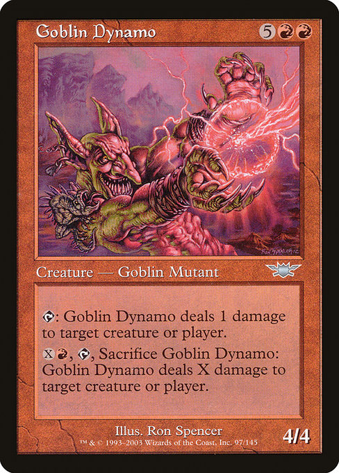Goblin Dynamo - Legions Uncommon Card