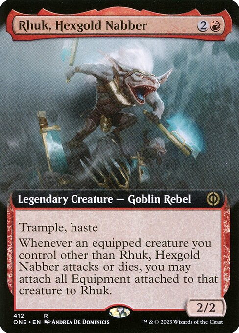 Rhuk, Hexgold Nabber - Phyrexia: All Will Be One Rare Card