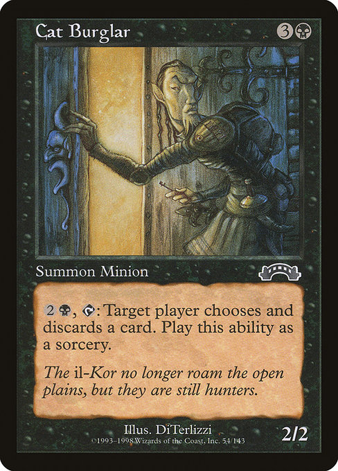 Cat Burglar - Exodus Common Card