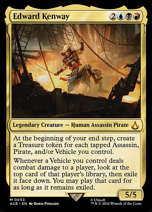 Edward Kenway - Assassin's Creed Mythic Card