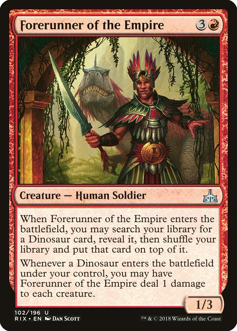 Forerunner of the Empire - Rivals of Ixalan Uncommon Card