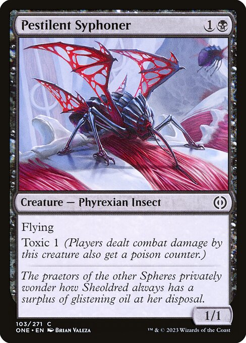 Pestilent Syphoner - Phyrexia: All Will Be One Common Card