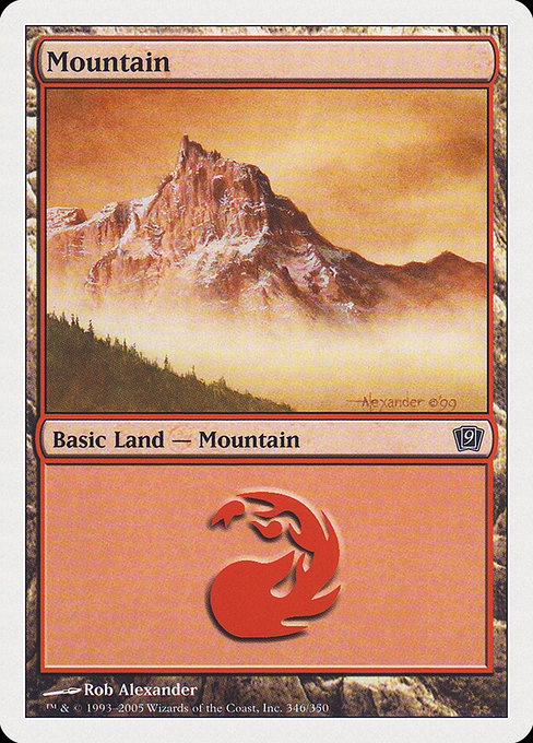 Mountain - Ninth Edition Common Card