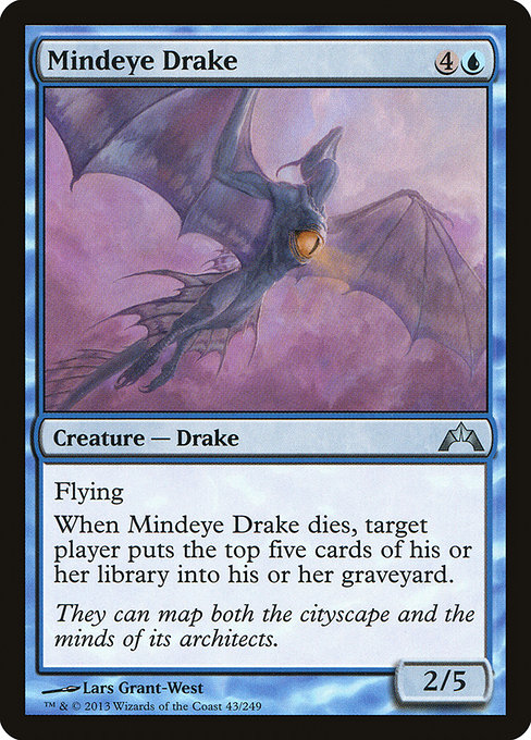 Mindeye Drake - Gatecrash Uncommon Card
