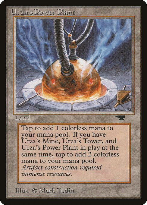 Urza's Power Plant - Antiquities Common Card