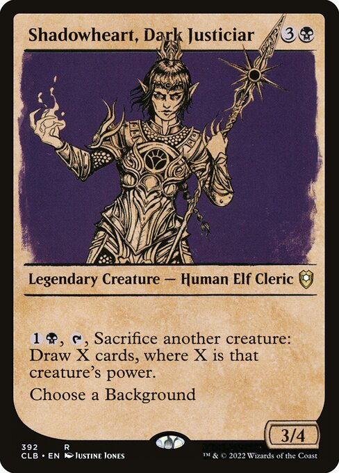 Shadowheart, Dark Justiciar - Commander Legends: Battle for Baldur's Gate Rare Card