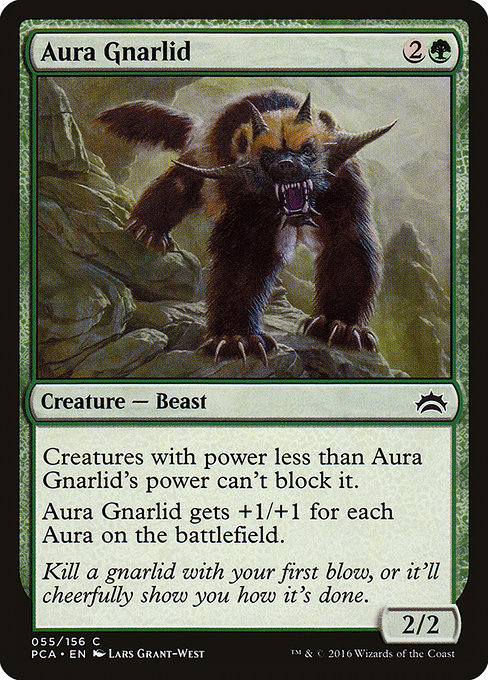 Aura Gnarlid - Planechase Anthology Common Card