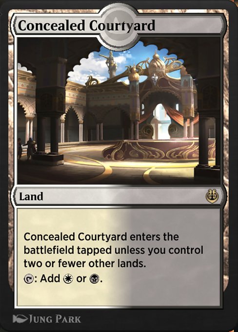 Concealed Courtyard - Kaladesh Remastered Rare Card