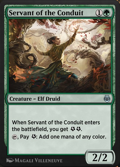 Servant of the Conduit - Kaladesh Remastered Uncommon Card