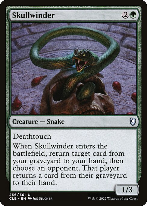 Skullwinder - Commander Legends: Battle for Baldur's Gate Uncommon Card