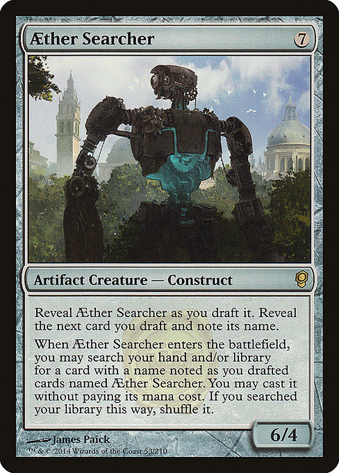 Aether Searcher - Conspiracy Rare Card