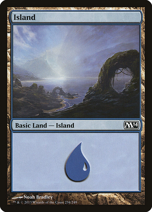 Island - Magic 2014 Common Card