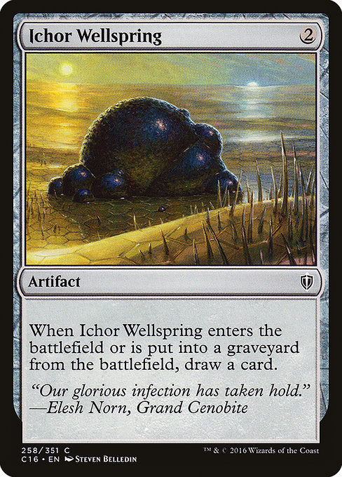 Ichor Wellspring - Commander 2016 Common Card
