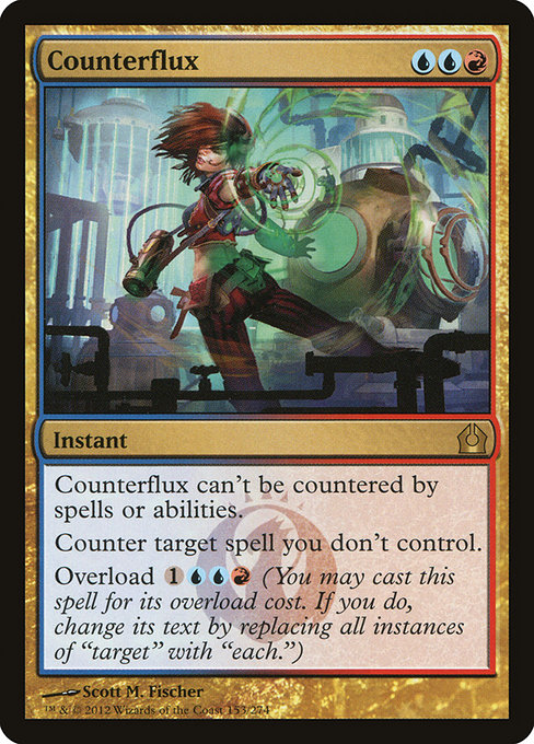 Counterflux - Return to Ravnica Rare Card