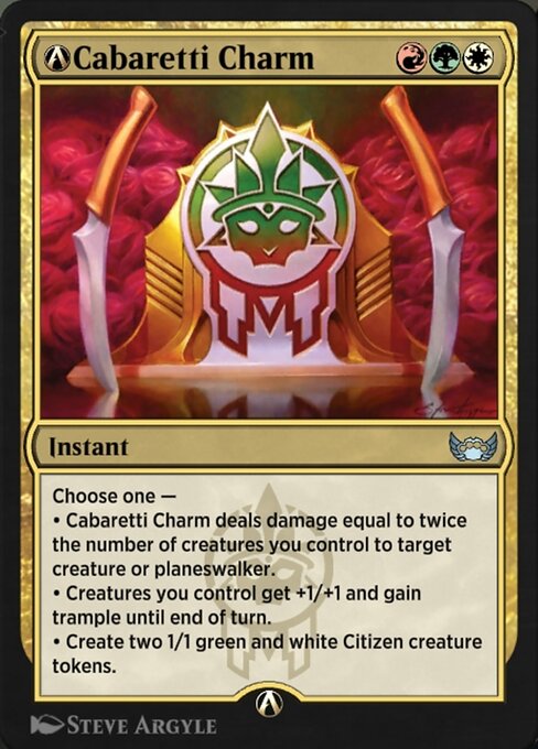 A-Cabaretti Charm - Streets of New Capenna Uncommon Card