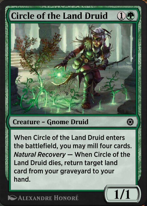 Circle of the Land Druid - Alchemy Horizons: Baldur's Gate Common Card