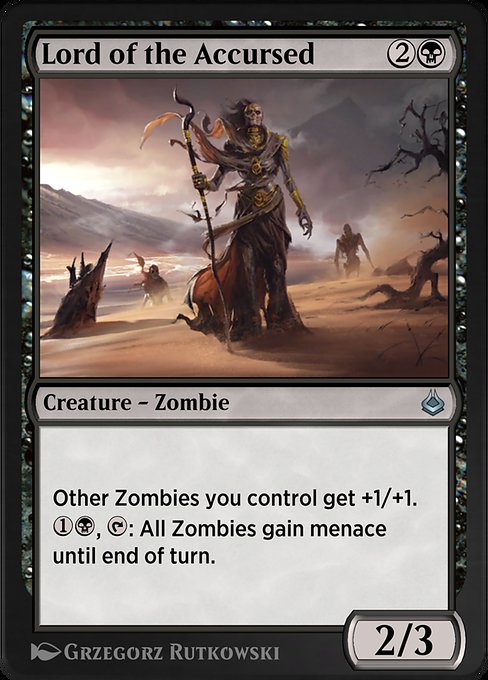 Lord of the Accursed - Amonkhet Remastered Uncommon Card