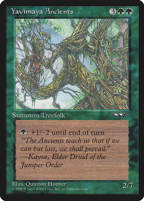 Yavimaya Ancients - Alliances Common Card