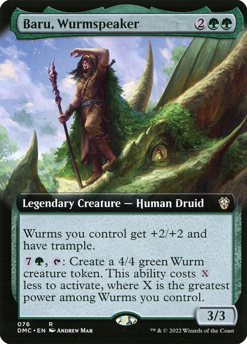 Baru, Wurmspeaker - Dominaria United Commander Rare Card