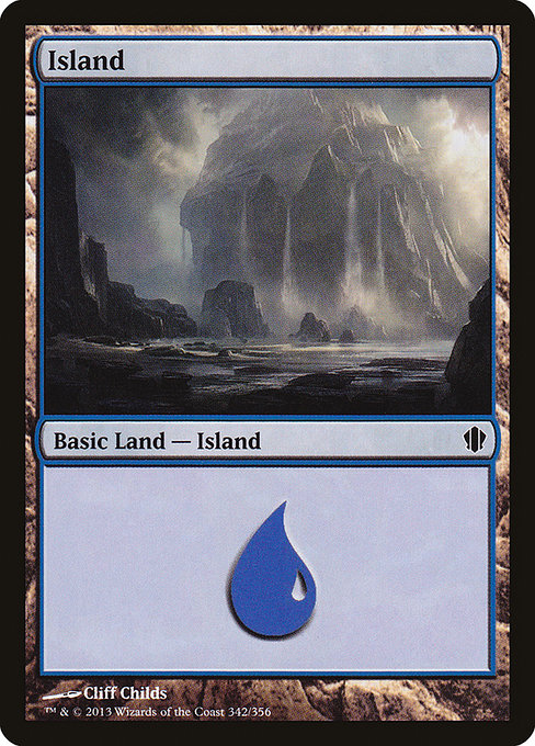 Island - Commander 2013 Common Card
