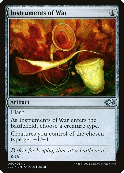 Instruments of War - Jumpstart 2022 Uncommon Card
