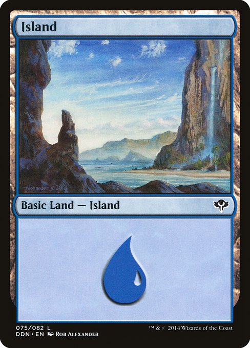 Island - Duel Decks: Speed vs. Cunning Common Card